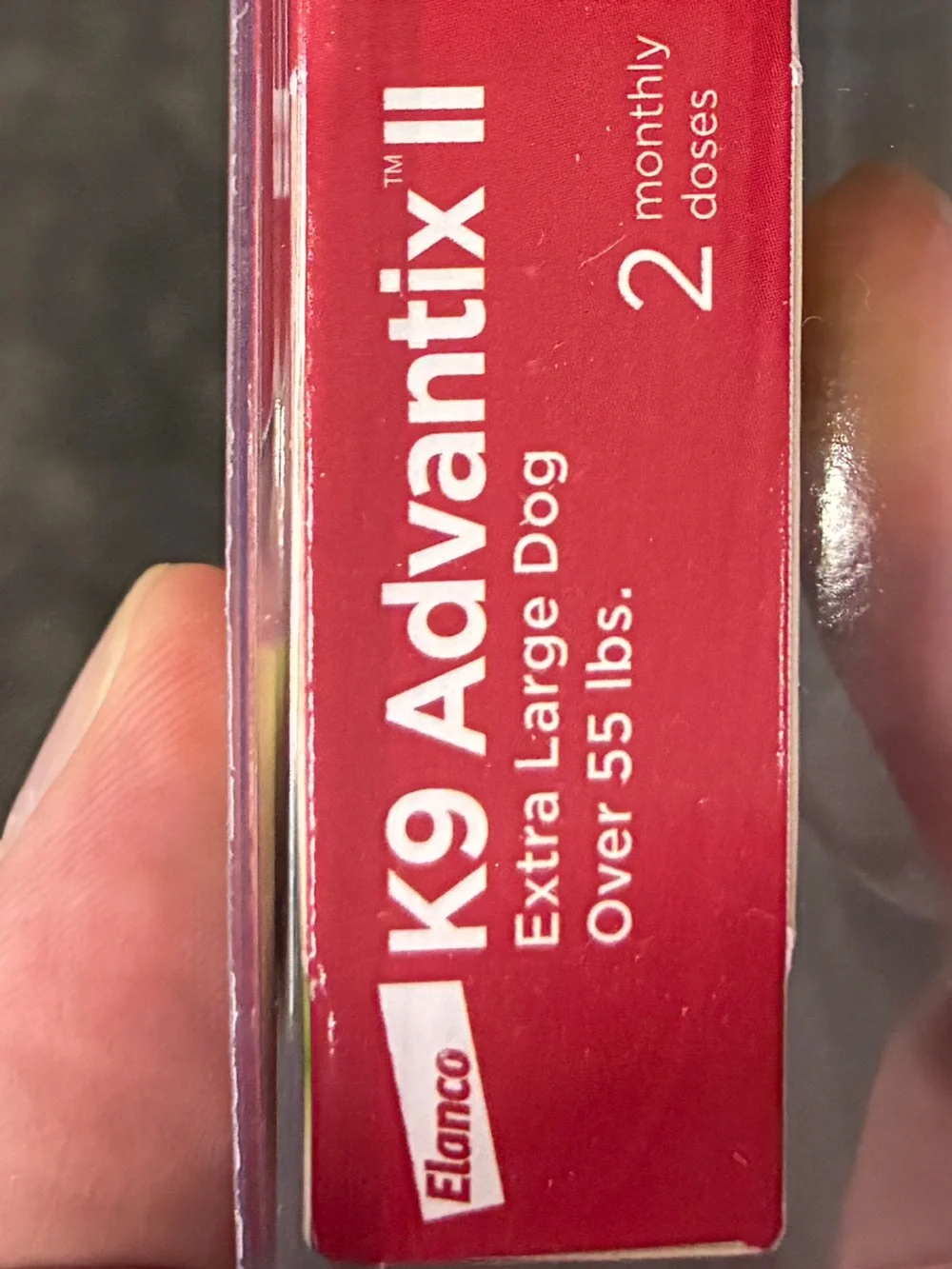 Elan K9 Advantix II Extra Large Dog Flea & Tick Treatment - NEW SEALED